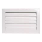 AIRZONE - Rejilla retorno lamas grande clip 500x150mm blanco
