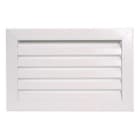 AIRZONE - Rejilla retorno lamas grande clip 600x150mm blanco