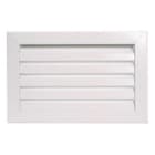 AIRZONE - Rejilla retorno lamas grande clip 600x400mm blanco