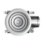 AIRZONE - Difusor circular plenum aislado diámetro 200mm blanco