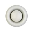AIRZONE - Boca extracción fijación tornillo diámetro 125mm blanco