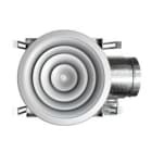 AIRZONE - Difusor circular plenum aislado diámetro 250mm blanco