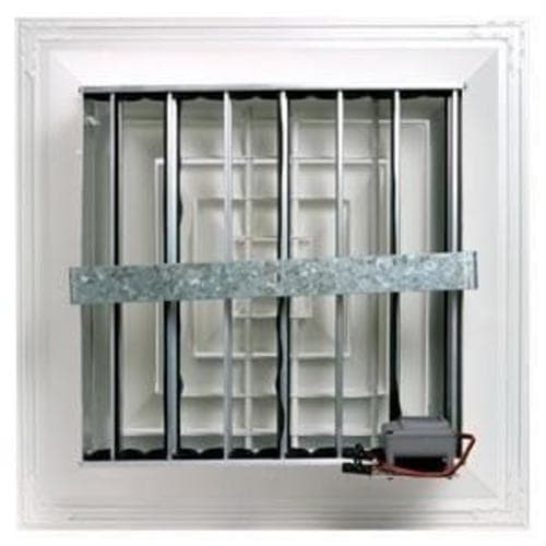 AIRZONE - Difusor cuadrado motorizado diámetro 150mm blanco