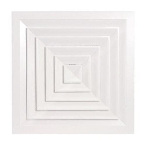 AIRZONE - Difusor cuadrado con puente diámetro 225mm blanco