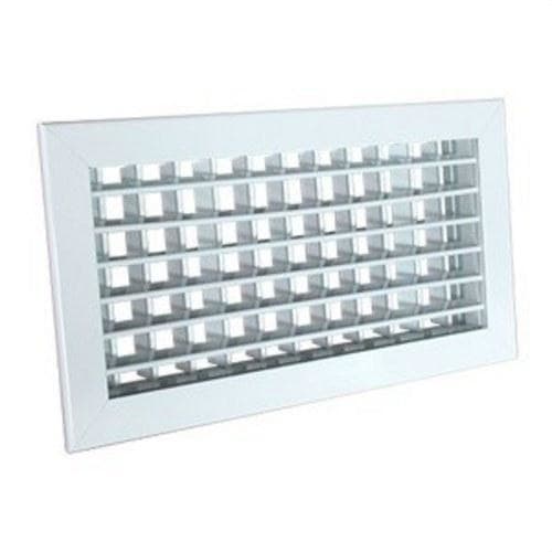 AIRZONE - Rejilla horizontal/vertical clip con regulación 600x200mm blanco