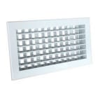 AIRZONE - Rejilla horizontal/vertical clip 500x100mm aluminio