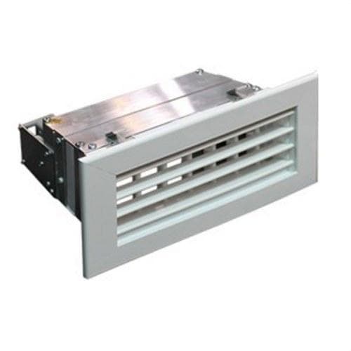 AIRZONE - Rejilla doble deflexión clip motor 600x100mm aluminio