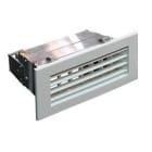 AIRZONE - Rejilla doble deflexión clip motor 600x100mm aluminio