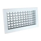 AIRZONE - Rejilla horizontal/vertical clip 600x150mm blanco