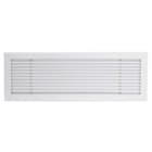 AIRZONE - REJILLA LINEAL CLIP 400X75MM BLANCO