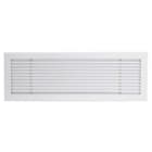 AIRZONE - Rejilla lineal clip regulación 400x100mm blanco