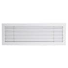 AIRZONE - Rejilla lineal clip 800x150mm blanco