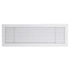 Sin Marca - Rejilla lineal clip 450x150mm blanco