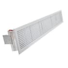 AIRZONE - Rejilla lineal motorizado clip 600x100 blanco