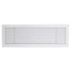 AIRZONE - Rejilla lineal fijación clip 2000x150mm blanco