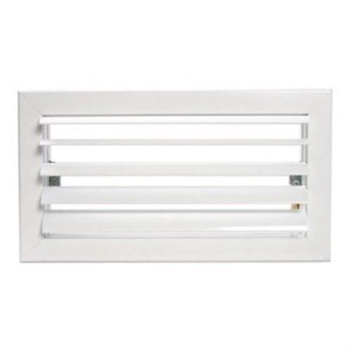 AIRZONE - Rejilla 1 direcciones clip 400x100mm blanco