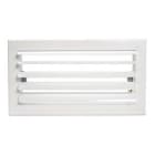 AIRZONE - Rejilla 1 direcciones clip 400x100mm blanco