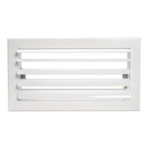 AIRZONE - Rejilla motorizado 1 direcciones clip 400x150mm blanco