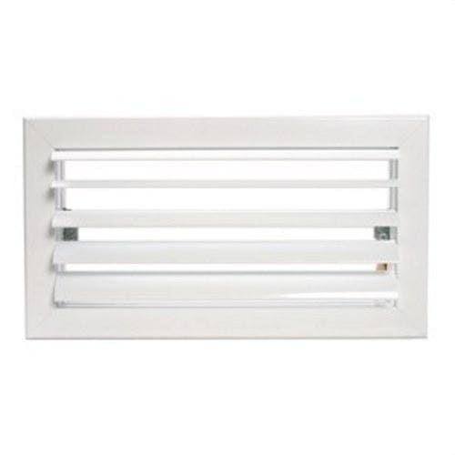 AIRZONE - Rejilla 1 direcciones clip regulación 400x150mm blanco