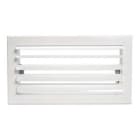 AIRZONE - Rejilla 1 direcciones clip regulación 300x100mm blanco