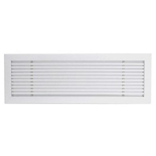 AIRZONE - Rejilla lineal deflexión vertical clip 300x150mm aluminio