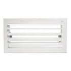 AIRZONE - Rejilla motorizado 1 direcciones clip 300x150mm blanco