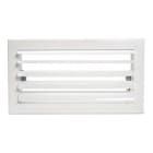 AIRZONE - Rejilla 1 direcciones clip 300x200mm blanco