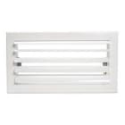 AIRZONE - Rejilla 1 direcciones clip 500x100mm blanco