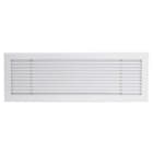 AIRZONE - Rejilla lineal deflexión vertical clip 700x100mm blanco