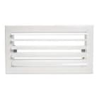 AIRZONE - Rejilla motorizado 1 direcciones clip 500x150mm blanco