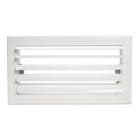 AIRZONE - Rejilla 1 direcciones clip 500x150mm blanco