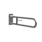 ROCA - Asa abatible ACCESS confort 800 con portarrollo acero inoxidable pulido