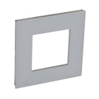 LEGRAND - Placa embellecedora Valena Next de 1 elemento de color aluminio
