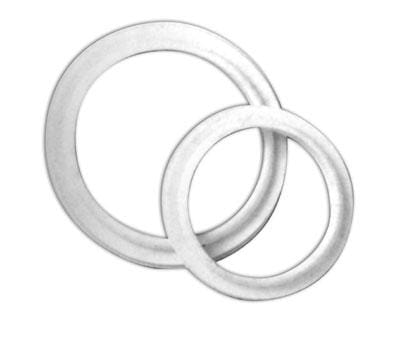 POTERMIC - Junta grafitada aluminio blanca 1" 42x1mm