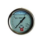 POTERMIC - Manómetro posterior diámetro 63 1/4" 0-4bar