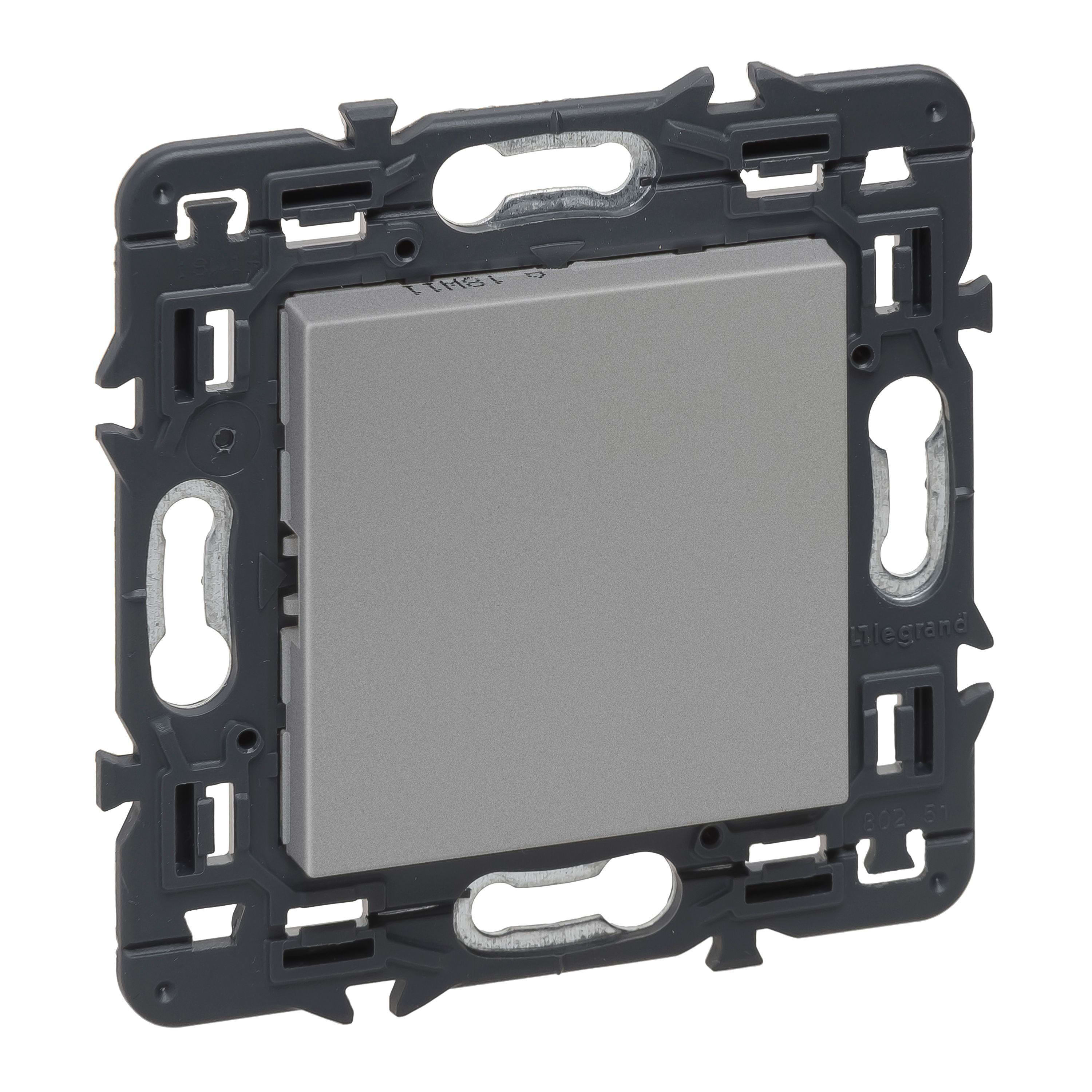 LEGRAND - Tapa ciega Valena Next - Aluminio