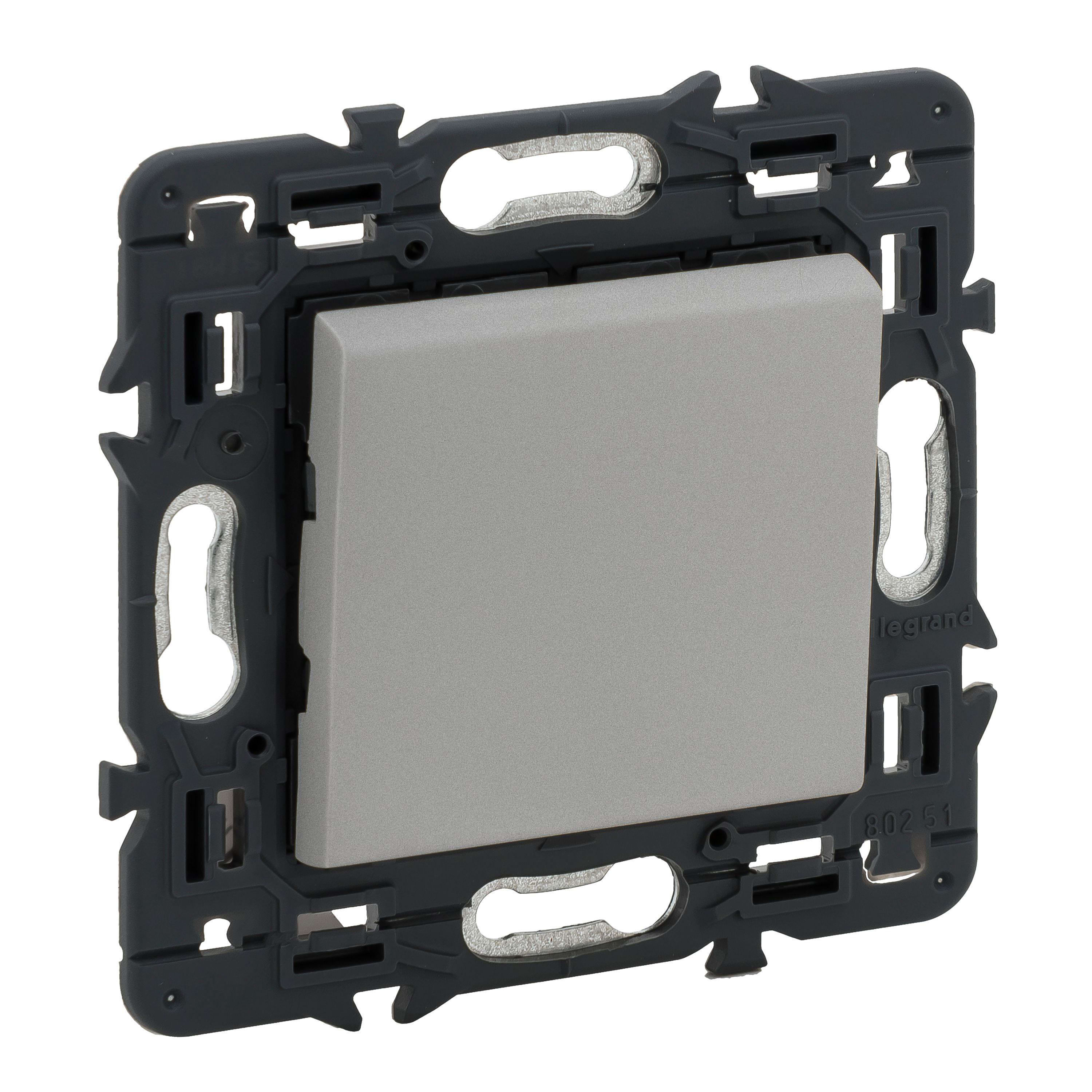 LEGRAND - Cruzamiento Valena Next - 10 AX - 230V~ - Aluminio