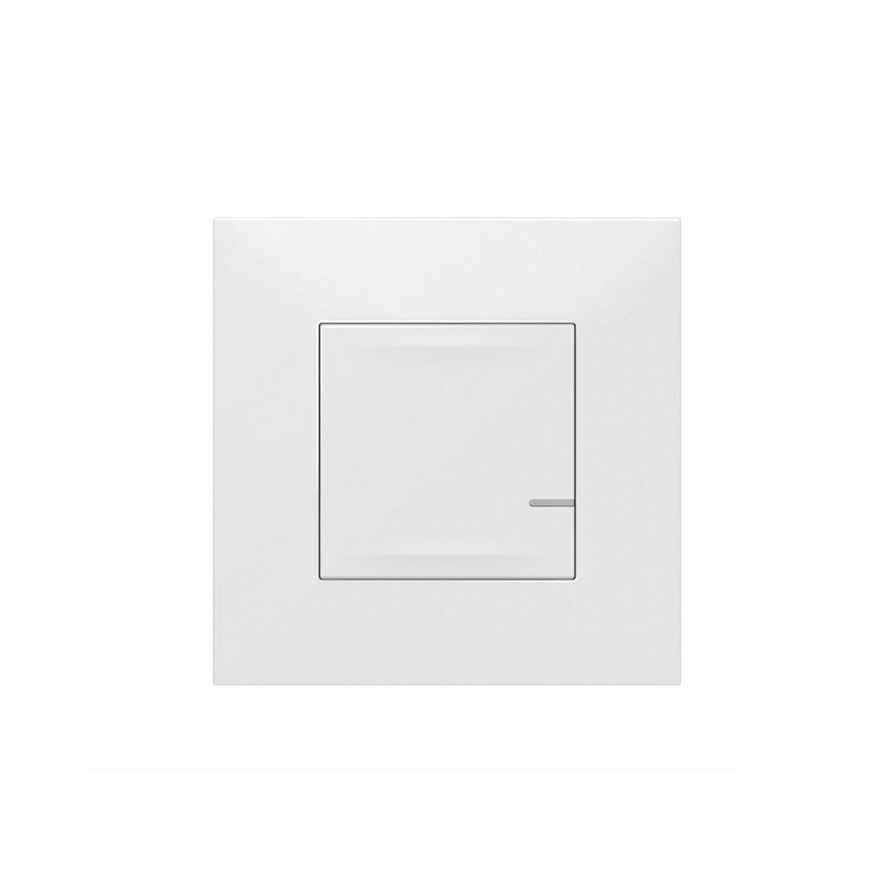LEGRAND - Interruptor conectado sin neutro (con opción de regulación) Valena Next with Netatmo - Blanco