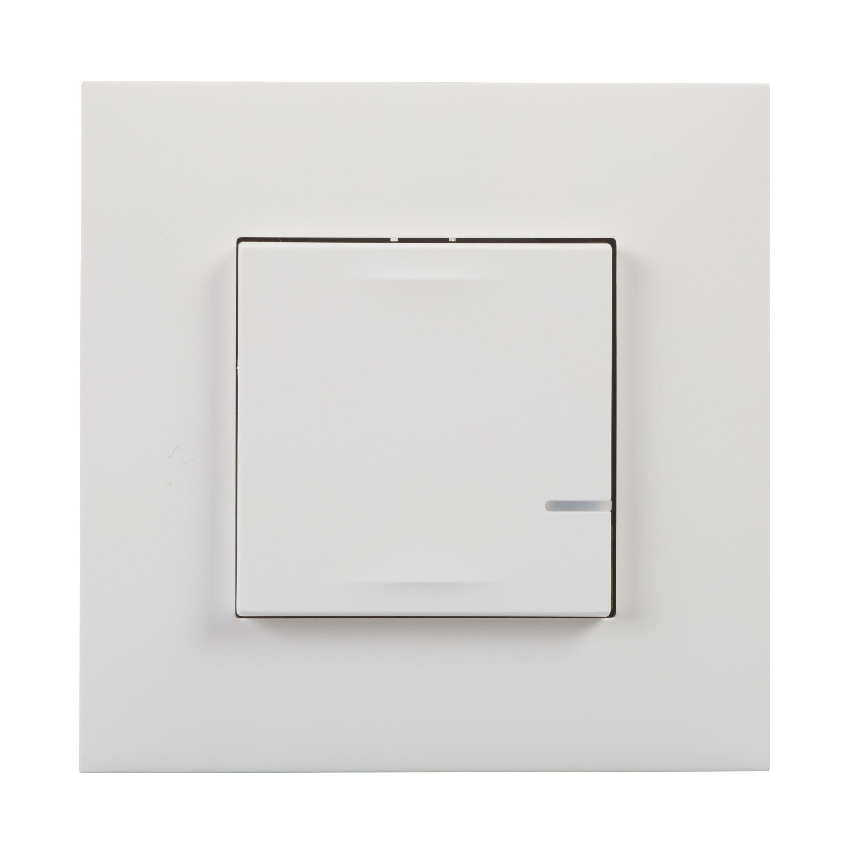 LEGRAND - Interruptor de luz inalámbrico Valena Next with Netatmo - Blanco