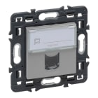 LEGRAND - Base informática RJ45 Valena Next - Cat.6 - UTP - individual - conexión rápida Toolless - Aluminio