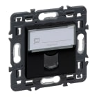 LEGRAND - Base informática RJ45 Valena Next - Cat.6 - UTP - individual - conexión rápida Toolless - Dark