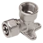 ARCO - Codo base fijación H 20x2mmx1/2" níquel