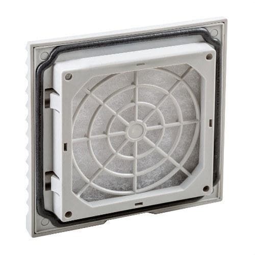 IDE - Rejilla con filtro 116,5x116,5x22mm dimensión de corte 93x93mm