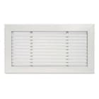 AIRZONE - Rejilla lineal 15º 1 direcciones clip 1000x250 blanco