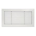 AIRZONE - Rejilla lineal 15º 1 direcciones clip 1000x300 blanco