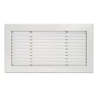 AIRZONE - Rejilla lineal 15º 1 direcciones clip 500x150 blanco
