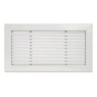 AIRZONE - Rejilla lineal 15º 1 direcciones clip 600x150 aluminio