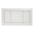 AIRZONE - Rejilla lineal 15º 1 direcciones clip 600x150 blanco
