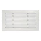 AIRZONE - Rejilla lineal 15º 1 direcciones clip 200x200 blanco
