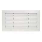 AIRZONE - Rejilla lineal 15º 1 direcciones clip 700x100 blanco